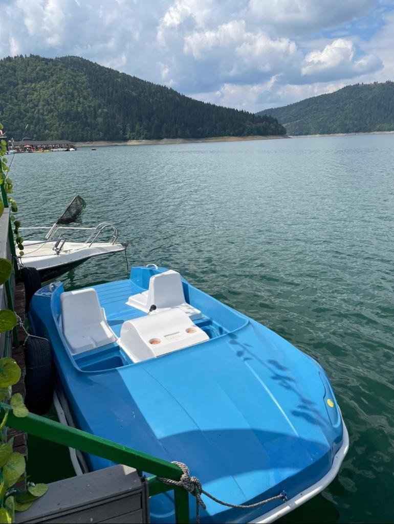 Holiday Bicaz Bungalows On The Lake Bagian luar foto